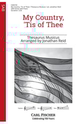 My Country, 'Tis of Thee SAB choral sheet music cover